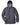 Front View of Carbon/ Black Men's Loft Puffer Jacket - NE708