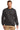 Front View of Carbon Heather Carhartt Midweight Crewneck Sweatshirt. CTK124 plain