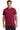 Front View of Cardinal Red Gildan - Ultra Cotton 100% US Cotton T-Shirt. 2000 plain