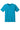 Front View of Caribbean Blue Gildan 100% Ring Spun Cotton T-Shirt. 980 plain