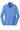 Front View of Carolina Blue Port Authority Silk Touch Performance Long Sleeve Polo. K540LS plain