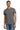Front View of Charcoal Gildan Tall 100% US Cotton T-Shirt 2000T plain