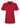 Front View of Cherry Red Softstyle® Women's Pique Polo - 64800L