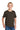 Front View of Chocolate Jerzees Classics Youth Cotton T-Shirt 363Y plain