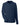 Front View of Classic Navy Unisex JAQ Stretch Performance Hooded Long Sleeve T-Shirt - NE105
