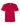 Front View of Classic Red Youth Capital Performance T-Shirt - CE10Y