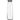 Front View of Clear Glass Water Bottle w/ Lid 24 oz. plain