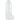 Front View of Clear Prism 24oz  Recycled Plastic Bottle plain