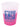 Front View of Clear(Magenta) - Clear(Magenta) Good Value™ Color-Changing Stadium Cup - 16 oz.