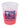 Front View of Clear(Red) - Clear(Red) Good Value™ Color-Changing Stadium Cup - 16 oz.
