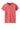 Front View of Coral Silk Gildan Women's Heavy Cotton 100% Cotton T-Shirt. 5000L plain