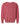Front View of Crimson Garment-Dyed Lightweight Fleece Crewneck Sweatshirt - 1466