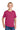Front View of CyberPink Jerzees Classics Youth Cotton T-Shirt 363Y plain