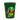 Front View of Dark Green Garyline® Cups-on-the-Go Stadium Cup - 16 oz.