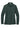 Front View of Dark Green Port Authority Women's Silk Touch Long Sleeve Polo. L500LS plain