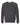 Front View of Dark Grey Heather Sponge Fleece Raglan Crewneck Sweatshirt - 3901