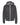 Front View of Dark Grey Heather Youth Sponge Fleece Full-Zip Hoodie - 3739Y