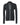 Front View of Dark Grey Sponge Fleece Full-Zip Hoodie - 3739