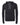 Front View of Dark Grey Sponge Fleece Hoodie - 3719