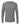 Front View of Dark Heather Grey Sueded Long Sleeve T-Shirt - 6411