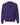 Front View of Deep Purple NuBlend® Crewneck Sweatshirt - 562MR