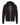Front View of DTG Black Sponge Fleece Full-Zip Hoodie - 3739