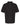 Front View of Fine Black Soft Touch Polo - 7006