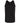 Front View of Fine Black Tank Top - 4505