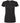 Front View of Fine Black Women's Fine Jersey T-Shirt - 4513