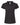Front View of Fine Black Women's Soft Touch Polo - 7007