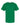 Front View of Fine Kelly Green Gold Soft Touch T-Shirt - 4800