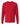 Front View of Fine Red Fine Jersey Long Sleeve T-Shirt - 4501