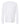 Front View of Fine White Fine Jersey Long Sleeve T-Shirt - 4501