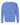 Front View of Flo Blue Garment-Dyed Heavyweight Long Sleeve T-Shirt - 6014