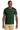 Front View of Forest Green Jerzees Classics Unisex Cotton T-Shirt 363M plain