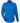 Front View of French Blue Melange Men's CrownLux Performance® Spencer Poplin Dress Shirt - DG505