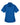 Front View of French Blue Women's Easy Blend™ Short Sleeve Twill Dress Shirt with Stain-Release - M500SW