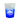 Front View of Frost/Blue - Frost/Blue Garyline® Cups-on-the-Go Color-Changing Stadium Cup - 16 oz.