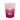Front View of Frost/Pink - Frost/Pink Garyline® Cups-on-the-Go Color-Changing Stadium Cup - 16 oz.