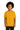 Front View of Gold Gildan - Youth Ultra Cotton 100% US Cotton T-Shirt. 2000B plain