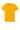 Front View of Gold Jerzees Classics Unisex Cotton T-Shirt 363M plain