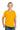 Front View of Gold Jerzees Classics Youth Cotton T-Shirt 363Y plain