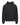 Front View of Graphite Black Heavyweight Fleece Hoodie - 9307