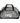Front View of Gray 18.5" Medium Graphite Duffel Bag