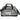 Front View of Gray 18.5" Medium Graphite Duffel Bag