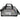 Front View of Gray 18.5" Medium Graphite Duffel Bag