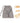 Front View of Gray Bamboo Golf Tee Set with Recycled Pouch