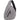 Front View of Gray Brooklyn Deluxe Sling Backpack plain