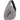 Front View of Gray Brooklyn Deluxe Sling Backpack plain