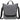Front View of Gray Dover Recycled Messenger Bag plain